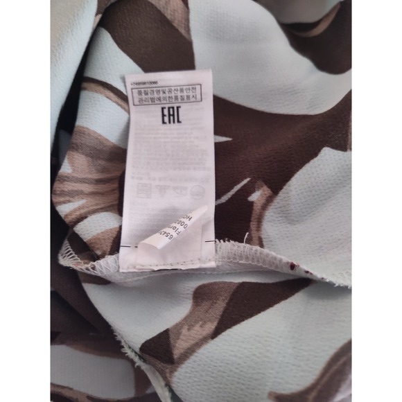 Banana Republic Tropical Maxi Print Sleeveless Flowy Dress Birds Floral Size 4 - Picture 9 of 10